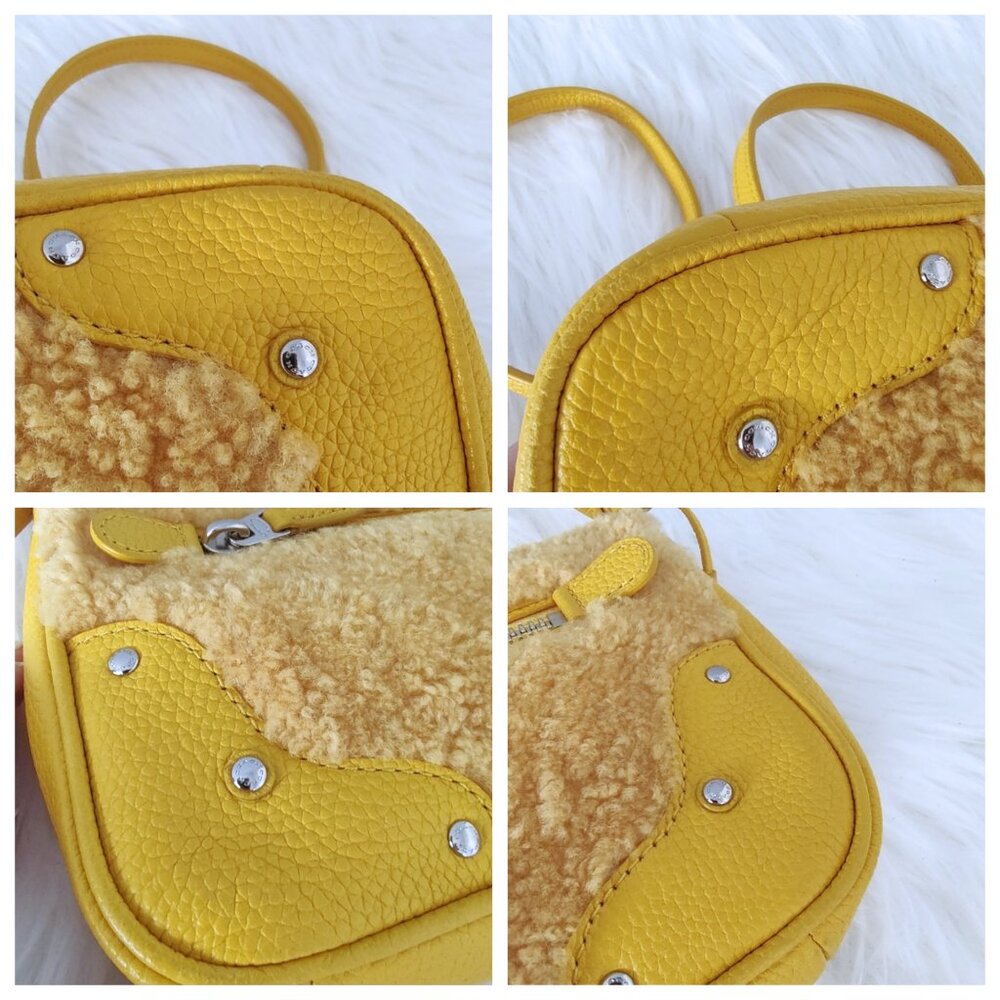 Coach Rhyder shearling crossbody bag #36490 EUC - Picture 8 of 9